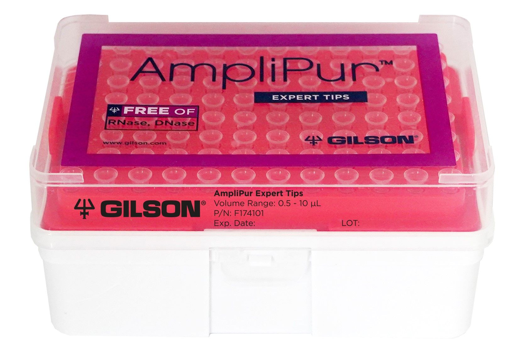 Końcówki AmpliPur Expert, 0,5-10 µL, op. 960 szt.